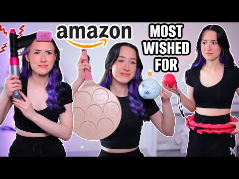 I Bought The MOST WISHED FOR Products From Amazon... *are they worth buying?!*