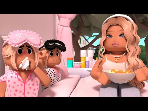 MY DAUGHTER FAKED BEING SICK TO SKIP SCHOOL!? *SHE GOT CAUGHT..* VOICED Roblox Bloxburg Roleplay