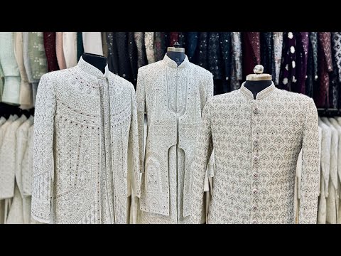 Latest Sherwani Design in Chandni Chowk | Sherwani Start from ₹3800 | Big offer