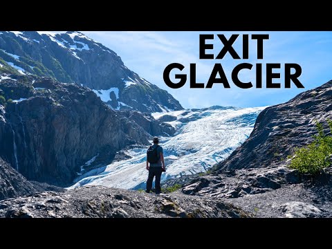 Hiking to Exit Glacier in Kenai Fjords National Park