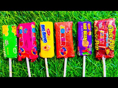 Some popular Candies in the World | New Milk Bottle | mini Cooking | Ice Cream Pop It | Asmr Coca