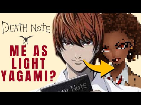 Light Yagami as a BLACK WOMAN?!?! Death Note Reimagined! Digital Art Process