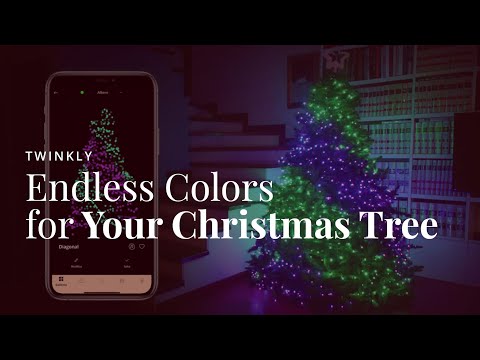 Endless Colors for Your Christmas Tree