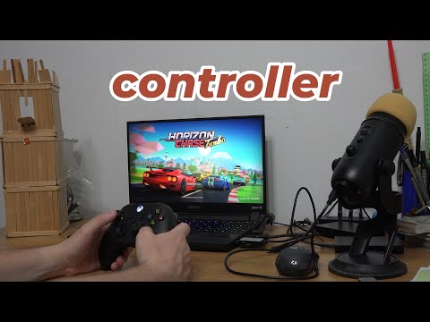 Why I love the Xbox controller!!!! This is how to connect xbox controller to laptop