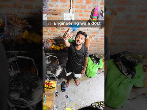 Don't Miss End 🤯 Tag your ITI wala Friend 😂 Engineering Funny Scene #shorts #comedy #scinceproject