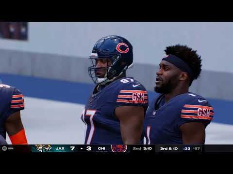 Jaguars vs Bears Madden 25 Gameplay BRASIL 🔥🔴 (PS5)