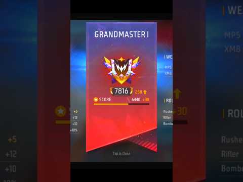 GRANDMASTER PLAYER HARD GAMEPLAY 🔥 #shortsfeed #shortsviral #short