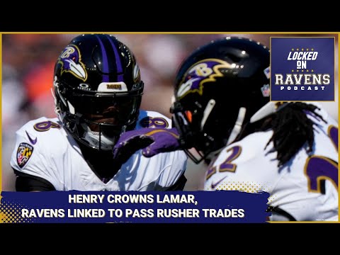 Derrick Henry crowns Lamar Jackson, Baltimore Ravens continue being linked to pass rusher trades