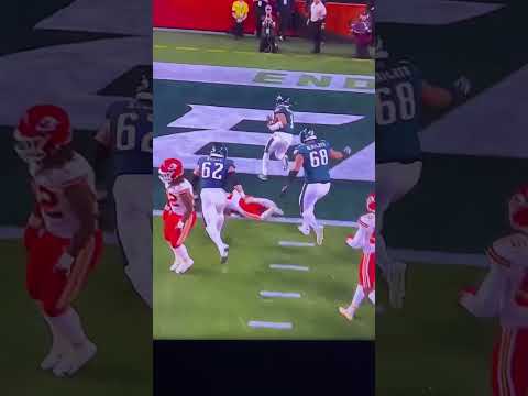 Super Bowl LVII ( ￼ Jalen hurts second rushing touchdown!!!)