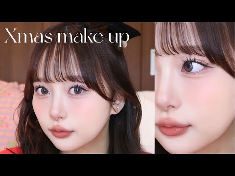 クリスマスローズメイク🎄♥️ Xmas rose makeup♡