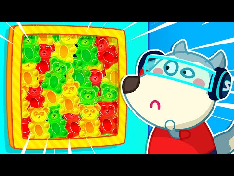 Can Lycan Escape the Gummy Bears Room? 🐺 Cartoons for Kids | LYCAN - Arabic