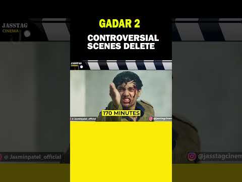 GADAR 2 Se Controversial Scenes Delete #shorts #shortsfeed | The Jasstag Shorts