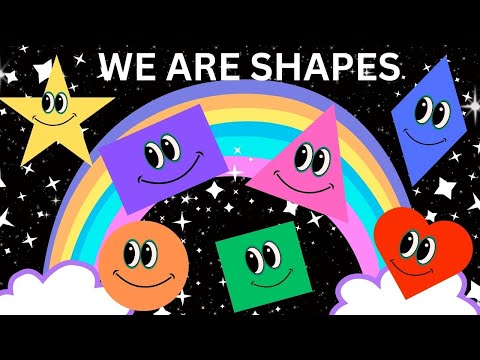 shapes song | shapes rhymes | we are shapes | Nursery Rhymes | Preschool songs| learning for kids