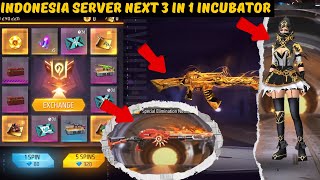 Indonesia Server Next Incubator & New Mystery Shop 🔥 ff indonesia server new event today 🎯