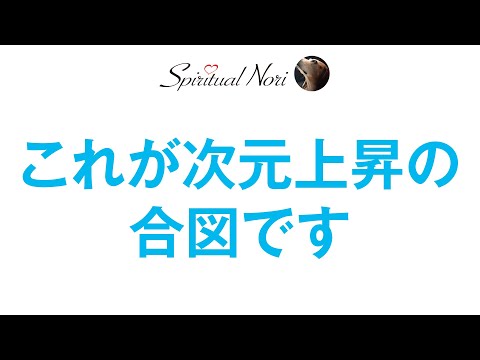 これが次元上昇の合図です！（後半は皆様のコメント紹介♪）