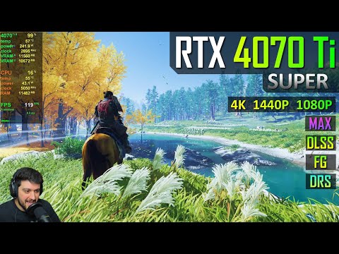 RTX 4070 Ti SUPER - Ghost of Tsushima