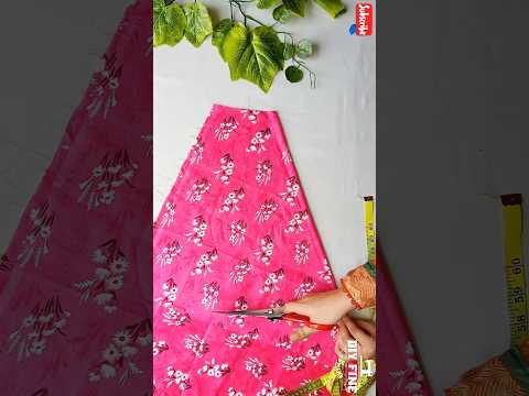 How to cut Umbrella Frock #shorts #short #youtubeshorts #diy #sewing #frock #ytshorts #yt