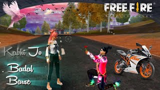 Kabhi Jo Badal Barse 🥀- Free Fire Status | Free Fire Love status // new love status // 🥀🥀