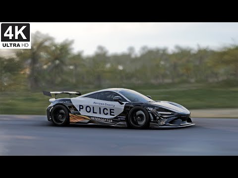 Hot Pursuit with McLaren 765LT Police Interceptor - Forza Horizon 5 - Police Chase