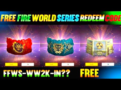 Free Fire World Series Gloo Wall Skin || Free Character Event || Free Fire World Series Free Rewards