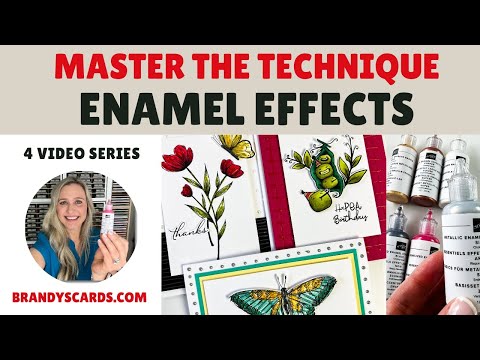 Mastering Stampin’ Up! Enamel Effects: Ultimate Guide to Creative Accents | Video 1 of 4