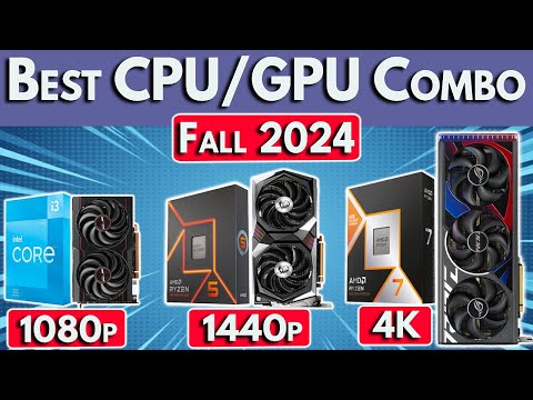 🛑STOP🛑 Buying Bad Combos! Best CPU and GPU Combo 2024 (FALL UPDATE)