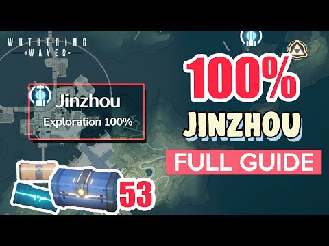 How to: Jinzhou 100% FULL Exploration ⭐ Huanglong ALL CHESTS【 Wuthering Waves 】