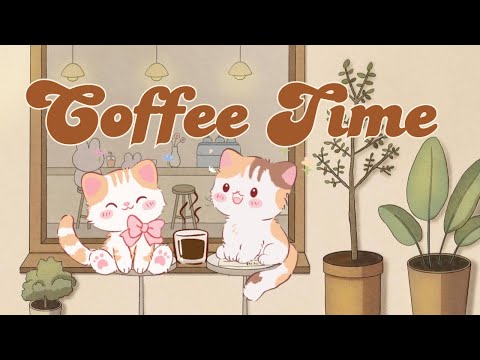 Coffee Lofi ☕🍬 1 Hour Cafe Song 🍦 Stream cafe☀️cute & relaxing music🍒 Make Your Day Better