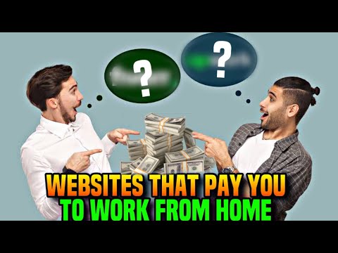 The Secret Websites That Pay You to Work from Home!