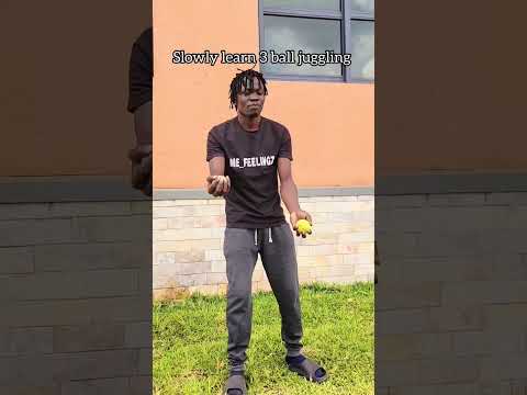 3 ball juggling tutorial #jugglinglife #tutorial #shorts #dance #afrodance #moresubscribers2022