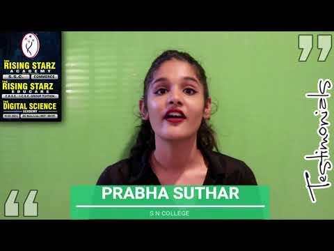 Prabha Suthar, Testimonials | The Rising Starz Academy