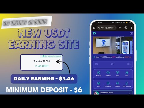 Earn USDT Instant Withdraw ✅ Free Usdt Mining ✅ Usdt Mining ✅ Free Usdt Mining Site Today | Crypto