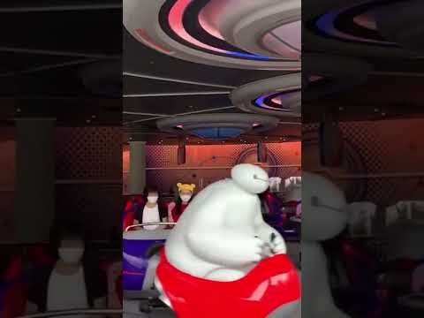 The Happy Ride with Baymax at Tokyo Disneyland