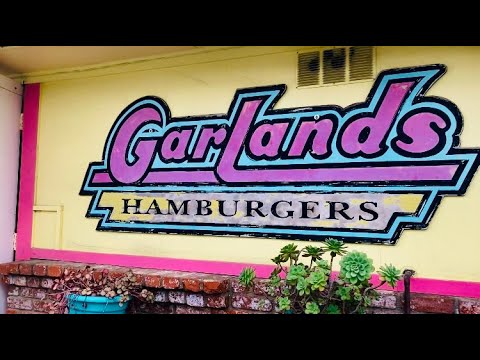 Review Garland’s Hamburgers & cruisin- Our Life #foodreview #chilifries #turkeyburgers #local #cops