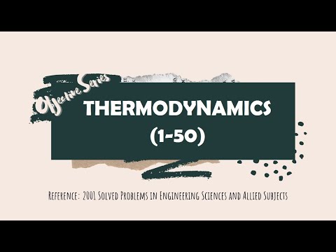 Thermodynamics (Part 1) - ESAS Objectives