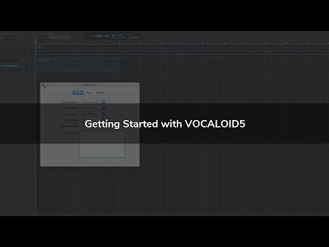 Getting Started with VOCALOID5