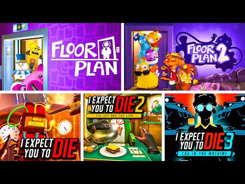 Best VR Puzzle Games | Floor Plan 1 & 2 + DLCs | IEYTD 1, 2 & 3 | Full Game Walkthrough