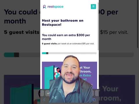 #restspace #bathroom #airbnb #shareeconomy #money #sidehustle #moneymoves #host #cashflow #bigcity