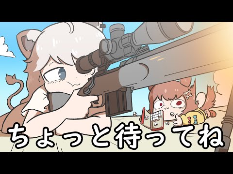 【Hololive】 Botan killed the sniper with one shot 【Shishiro Botan/clip/Ebihurai/Animation】