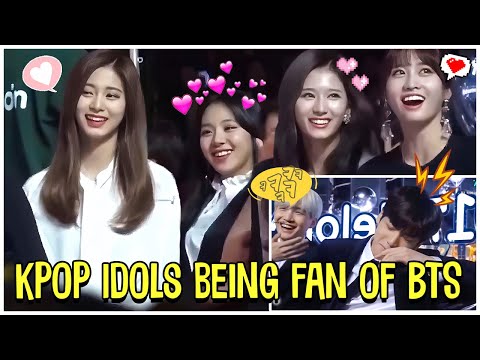 Kpop Idols Fanboying And Fangirling Over BTS