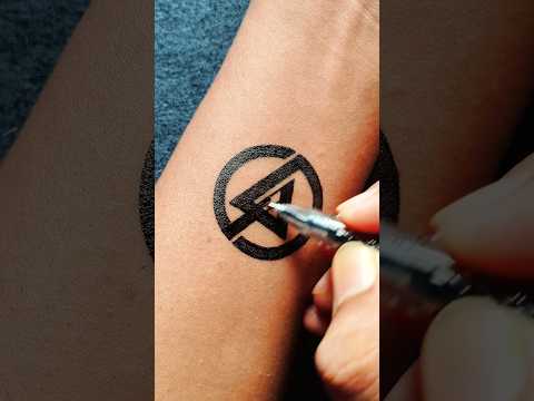 "Ink Tribute : Linkin park logo tattoo idea.....#tattoo #linkinpark #art #shorts