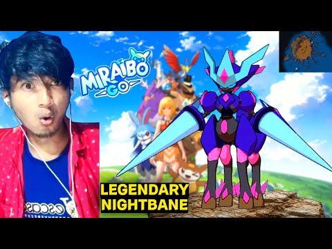 GOD NIGHTBANE IN Miraibo Go Finally Capturing Legendary Pal🤩in Miraibo Go || Captur New Pokemon