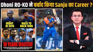 Sanju Samson's father blames MS Dhoni, Virat & Rohit for destroying 10 years of his Career!