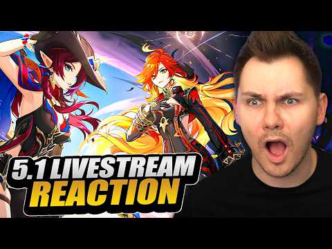 THE NEW GENSHIN IMPACT UPDATE LOOKS INCREDIBLE | 5.1 LIVESTREAM REACTION