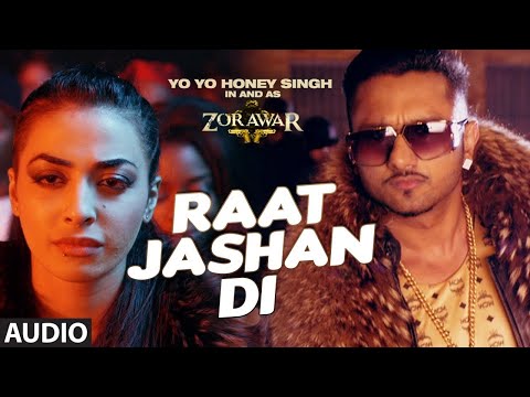 Raat Jashan Di Video Song | ZORAWAR | Yo Yo Honey Singh, Jasmine Sandlas, Baani J | T-Series