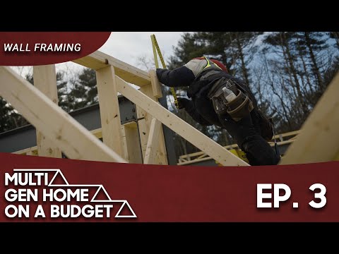 Multi Generational Home on a Budget: Episode 3 - Wall Framing