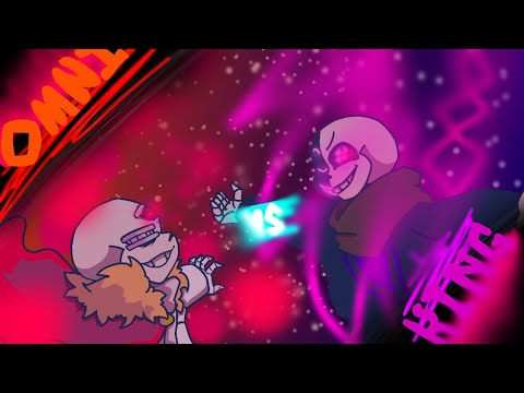 King!multiverse Sans vs omnipotent!Sans Full Animation/uncannon