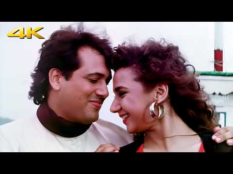 Chaukhat Pe Tumhari 4K Video Song | Govinda,Chunky Pandey | 90s Superhit Song | Aankhen