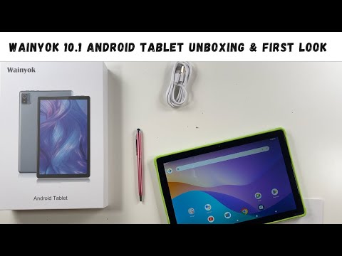 Wainyok P10X Tablet Unboxing & First Look