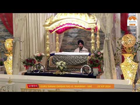 Sunday Evening Kirtan | Guru Nanak Darbar Ras Al Khaimah | 29-09-2024